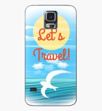Reisethema Hülle & Klebefolie für Samsung Galaxy