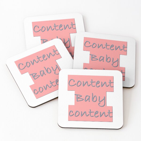 Item preview, CENTENT BABY CONTENT_FUNNY T-CHIRT CLASSIC T-CHIRTS designed and sold by Dahani-mo.