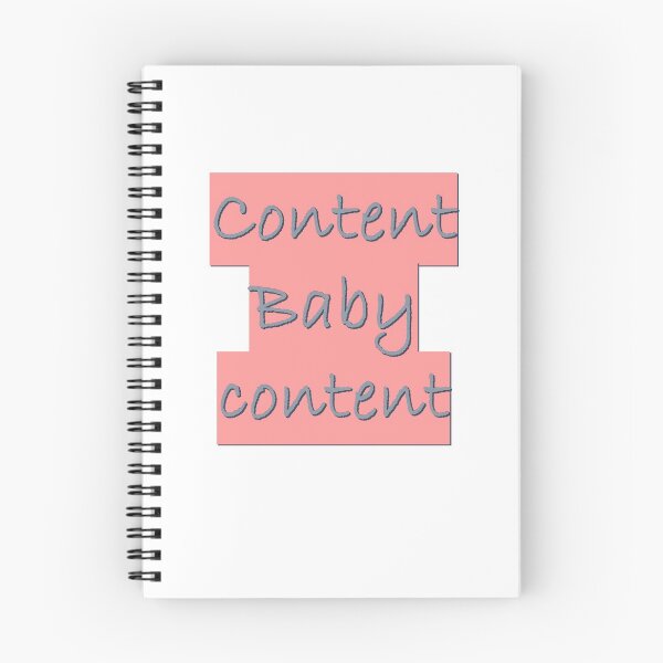 Item preview, CENTENT BABY CONTENT_FUNNY T-CHIRT CLASSIC T-CHIRTS designed and sold by Dahani-mo.