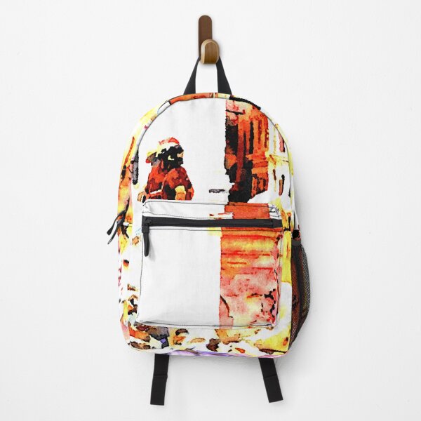 Item preview, L'Aquila: firefighter at work on the rubble in the collapsed church designed and sold by Giuseppe Cocco.