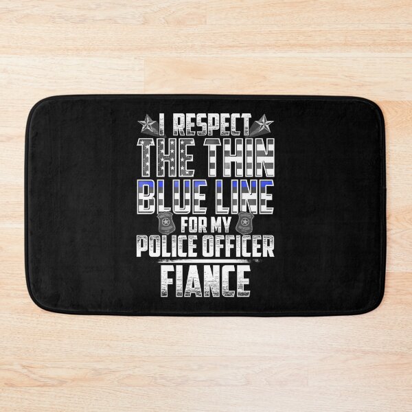 Item preview, Fiance Police Officer Thin Blue Line designed and sold by wheedesign.