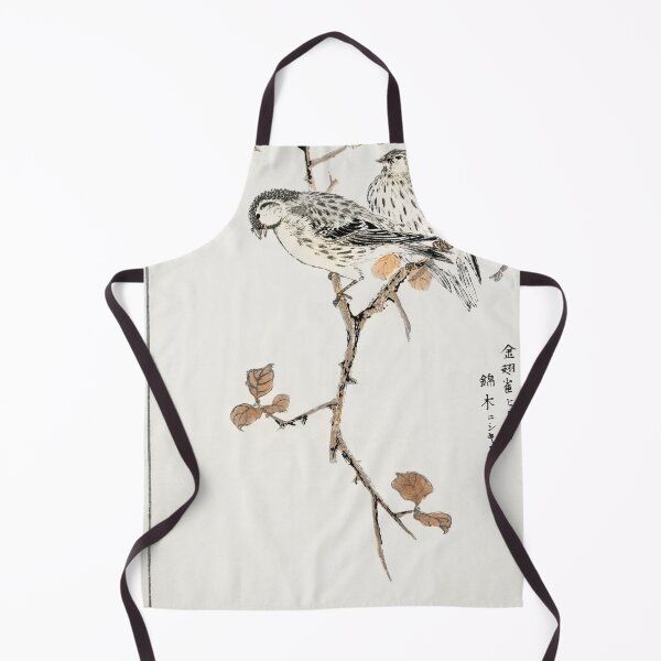 Item preview, siskin and euonymus alata illustration 43332293102 designed and sold by Bird-Lore.