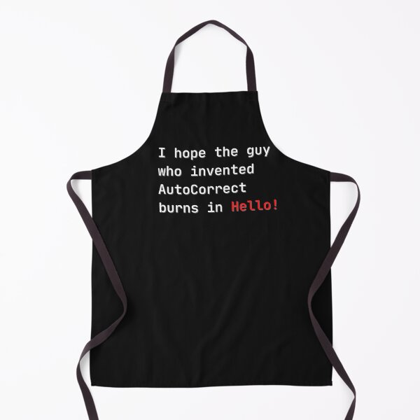 Item preview, Hello AutoCorrect Joke designed and sold by Robin Liefeld.