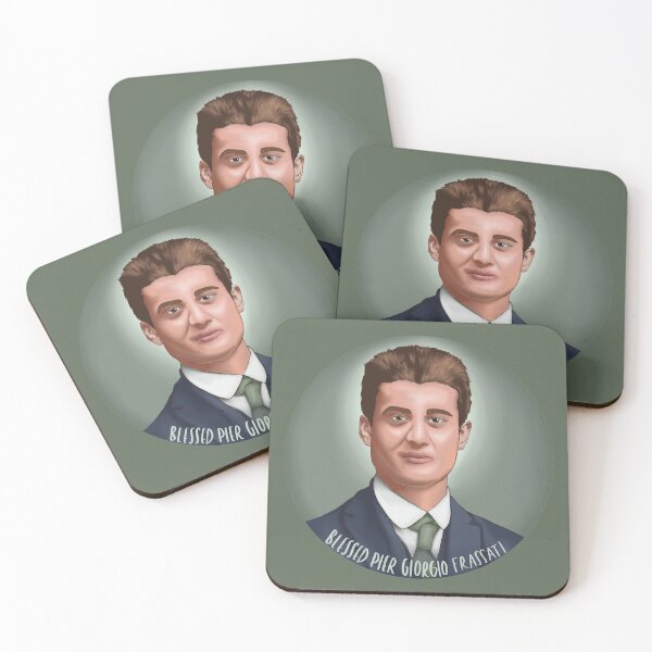 Item preview, Blessed Pier Giorgio Frassati - Sticker  designed and sold by Simply Striving.