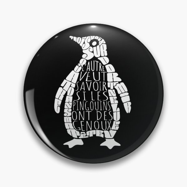 Item preview, Trois voix sur quatre dans ma tête veulent dormir, l'autre veut savoir si les pingouins ont des genoux designed and sold by StudioRenate.