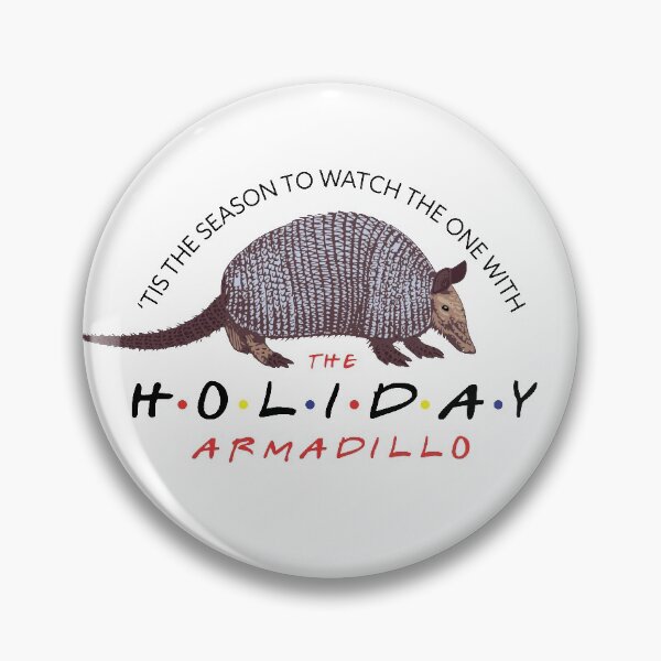 Item preview, The One with the Holiday Armadillo designed and sold by Mellymade Design.