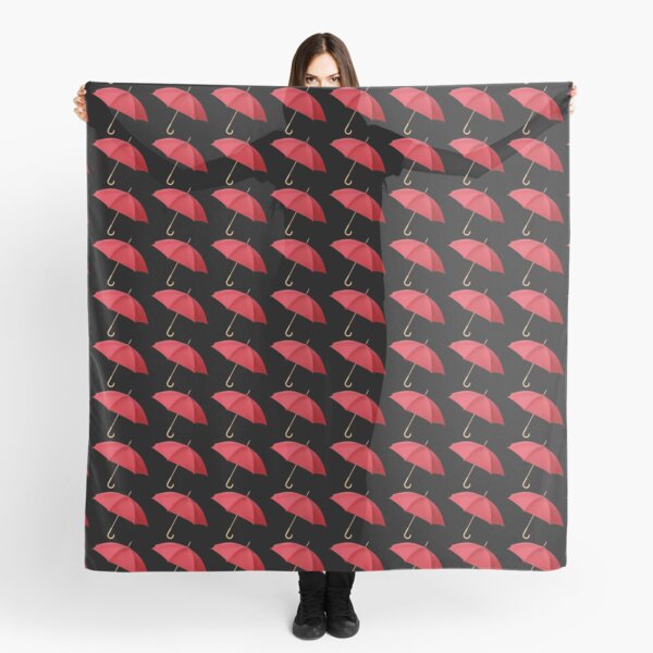Red umbrella Scarf