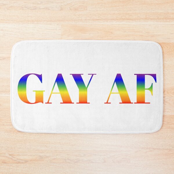 Item preview, GAY AF designed and sold by LemonbatStudio.