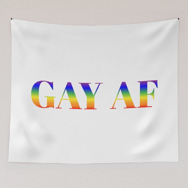 Item preview, GAY AF designed and sold by LemonbatStudio.