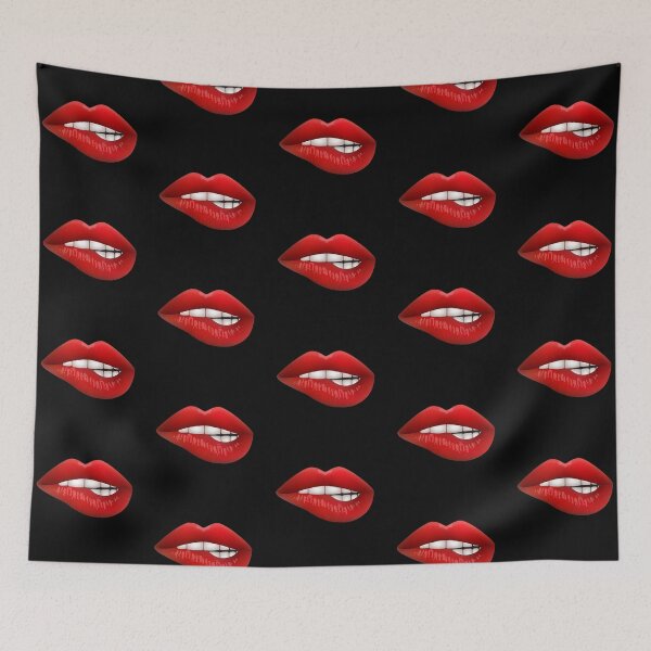 Item preview, seductive red lips   designed and sold by Bubblegirl17.