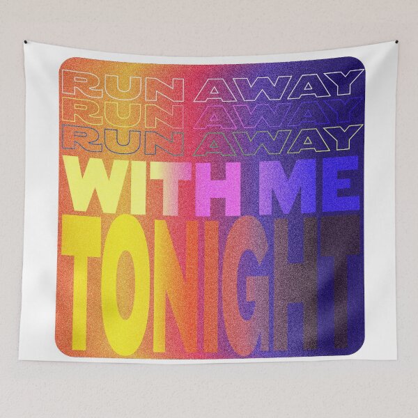 Item preview, Run Away With Me Tonight designed and sold by justinccreative.