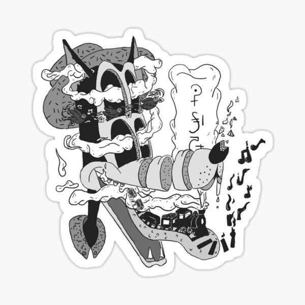Gooney Toon T-shirt Sticker