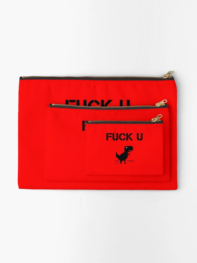 Thumbnail 2 of 4, Zipper Pouch, NO INTERNET!!! designed and sold by GsusChrist.