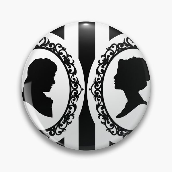 Item preview, Pride & Prejudice Silhouettes, Elizabeth & Mr. Darcy designed and sold by Jadorefourier.