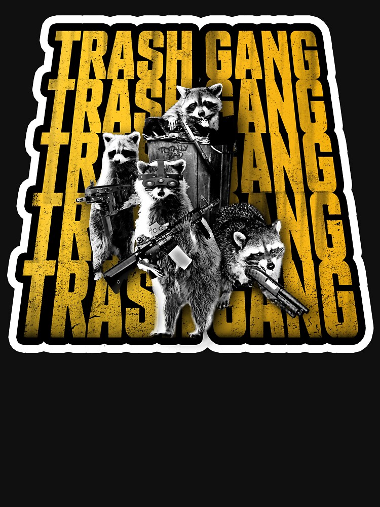 "Trash Pandas Mean Business" Tshirt for Sale by By39Designs