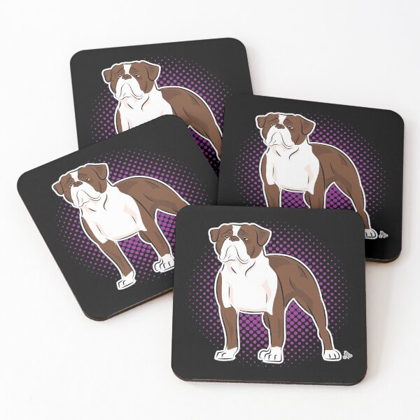 Item preview, Old English Bulldog COMIC style designed and sold by LeChienArtistiQ.