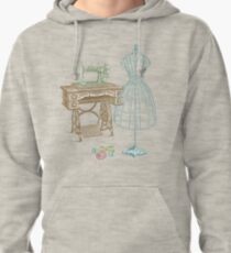 Dressmaker Kit of Dress Form, Sewing Machine and T Pullover Hoodie