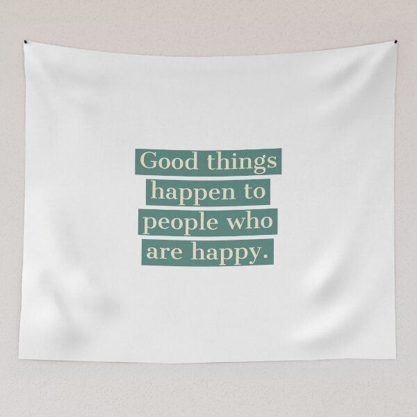 Item preview, Good things happen simple design. designed and sold by Andrew Hopgood.
