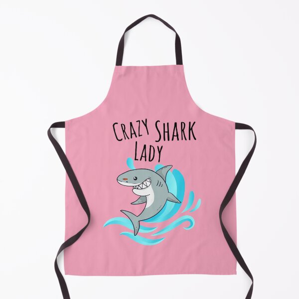 Item preview, Crazy Shark Lady designed and sold by teledesign.