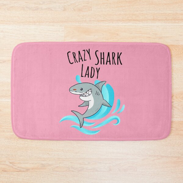 Item preview, Crazy Shark Lady designed and sold by teledesign.
