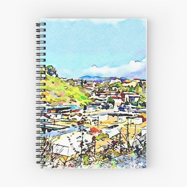 Item preview, L'Aquila: landscape with bus station designed and sold by Giuseppe Cocco.