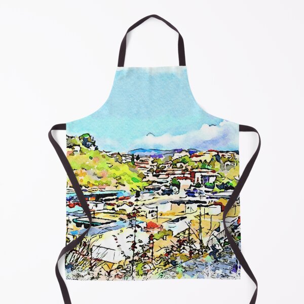 Item preview, L'Aquila: landscape with bus station designed and sold by Giuseppe Cocco.