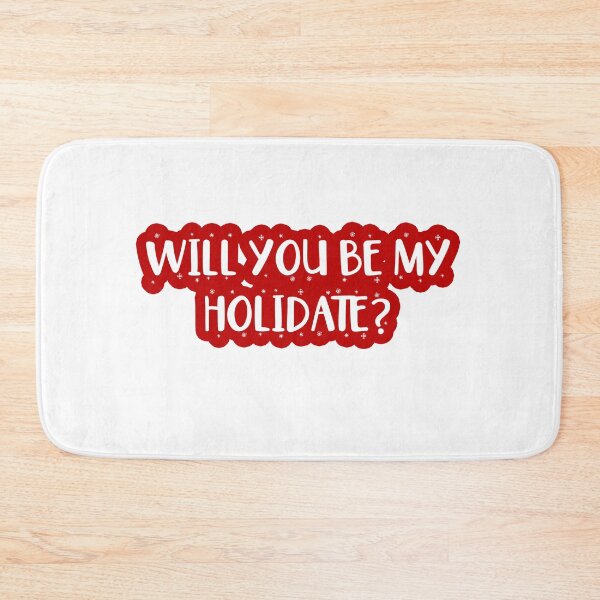 Item preview, Be my Holidate? - Netflix Christmas Movie Holiday Sticker 2020 Cast Actors Film Age Emma Roberts Funny Christmas Present Gift Card Love Couple Holiday Film Moments Trailer Review Quote Trends Ideas  designed and sold by qualityprinting.