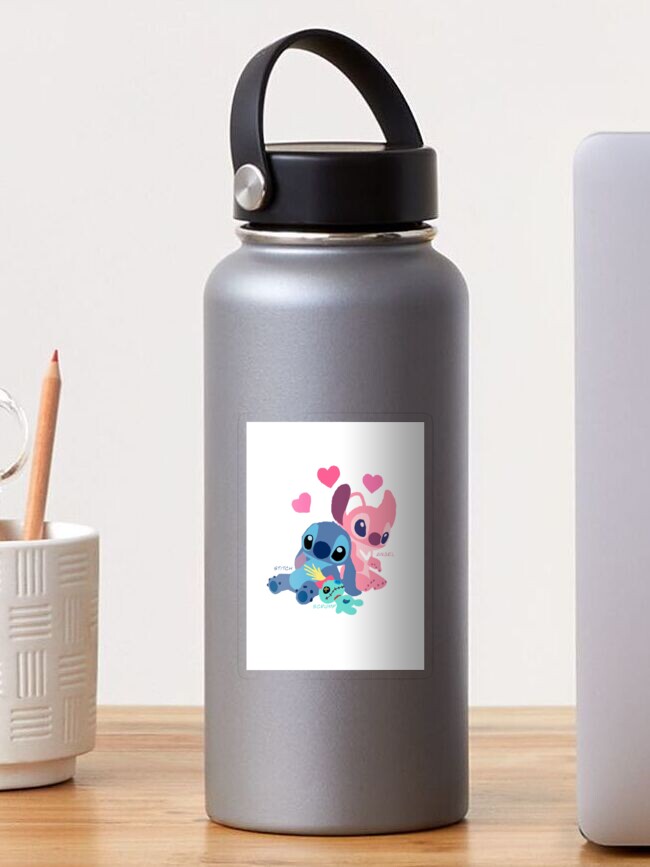 Disney Stitch and Angel & Stitch Water Bottles