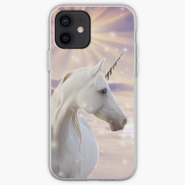 Winter Einhorn iPhone Flexible Hülle