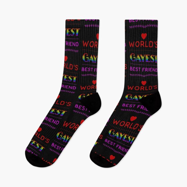 Item preview, World's Gayest Best Friend, Gay Friend, Gay best Friend, Funny Gay Gift designed and sold by Mandala108.