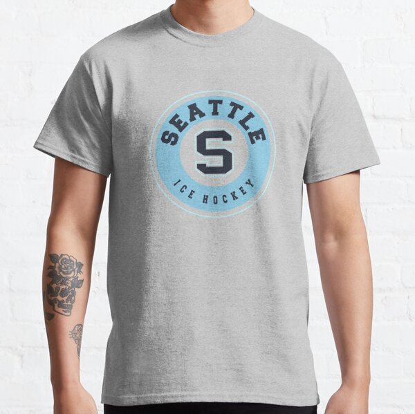Seattle Kraken S NHL Hockey Embroidered T-Shirt S-6XL, LT-4XLT New