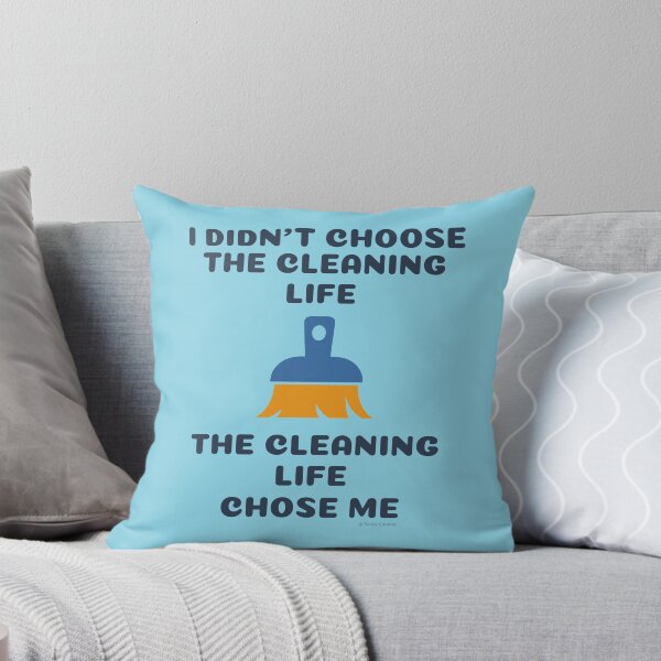 Item preview, The Cleaning Life Broom Housekeeping Cleaning Lady Humor designed and sold by SavvyCleaner.