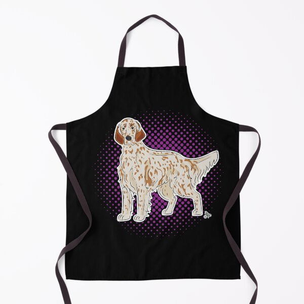 Item preview, English Setter Orange Belton COMIC style designed and sold by LeChienArtistiQ.