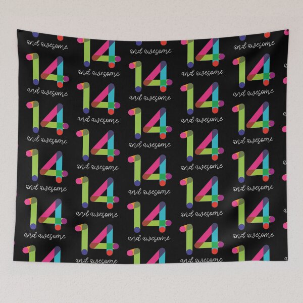 Item preview, 14 and Awesome designed and sold by VicEllisArt.