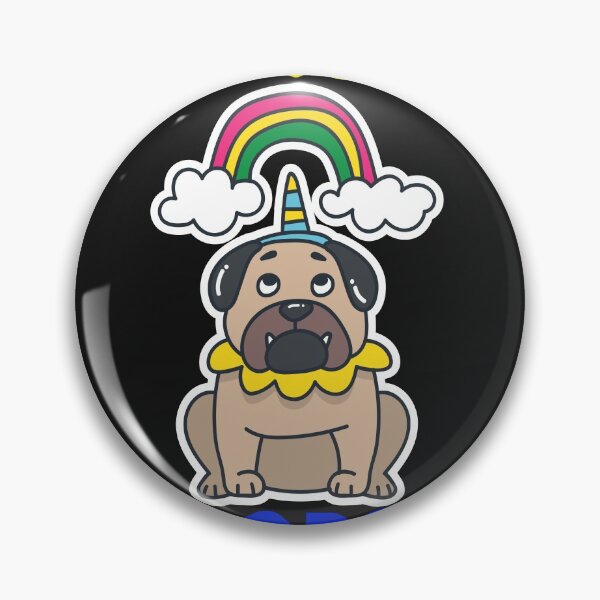 Item preview, Unicorn pug dog  designed and sold by Urbo Panda.