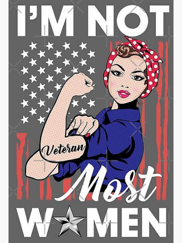 Vintage Rosie the Riveter We Can Do it Sign 8 x 9.5