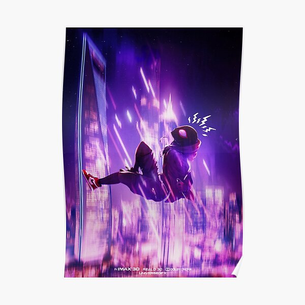 Spiderman Into the Spider-verse Poster Poster