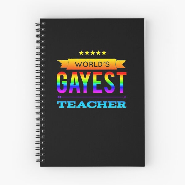Item preview, Worlds Gayest Teacher, Gay Teacher Gift designed and sold by Mandala108.