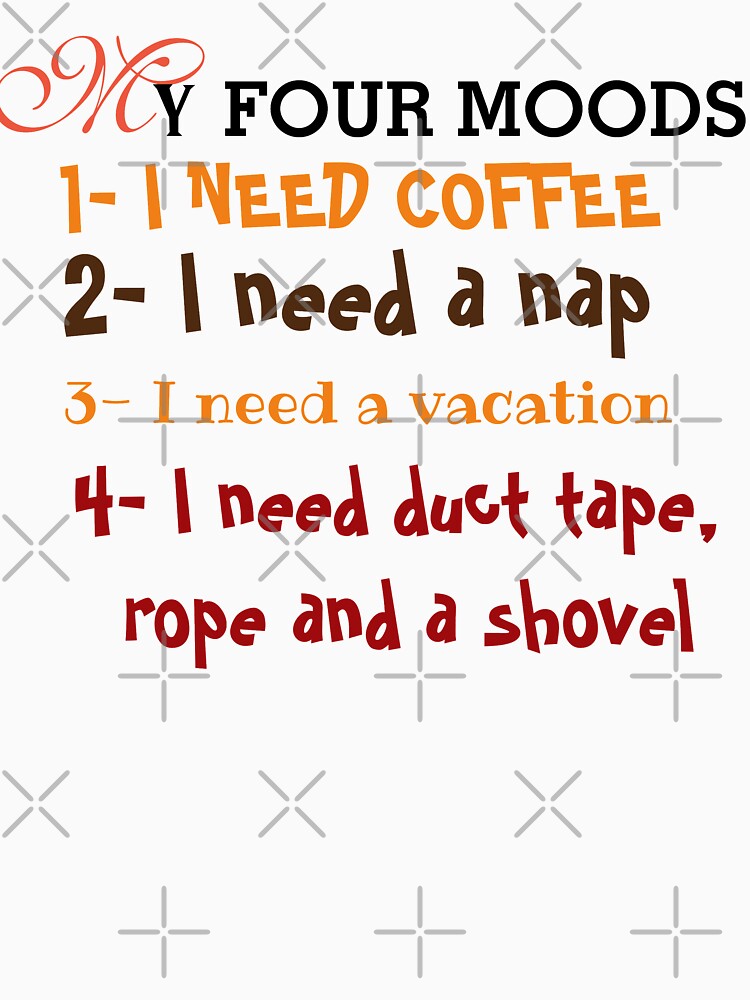 My four moods by TINASTORESHOPE