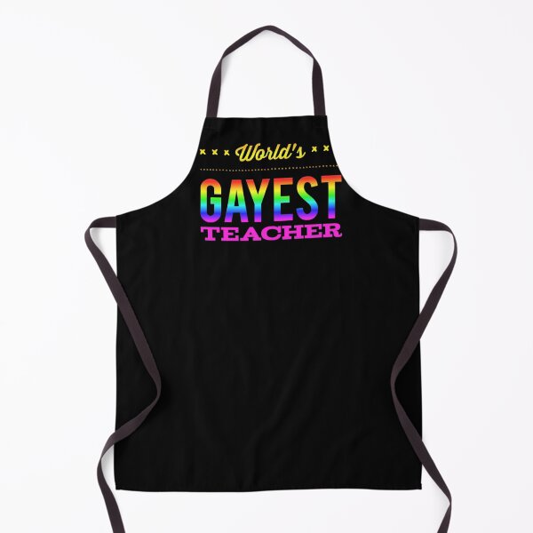 Item preview, Worlds Gayest Teacher, Gay Teacher Gift designed and sold by Mandala108.