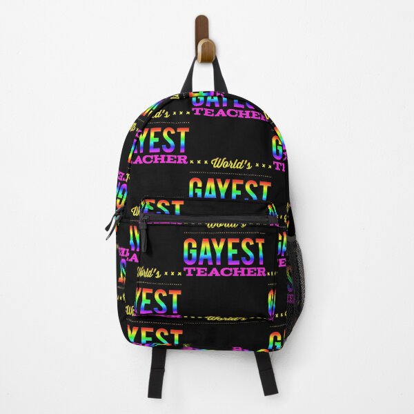 Item preview, Worlds Gayest Teacher, Gay Teacher Gift designed and sold by Mandala108.