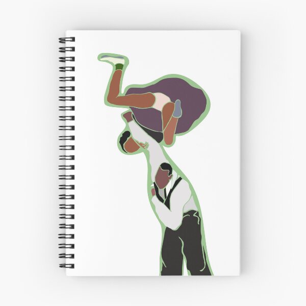 Item preview, Lindy Hop Swing Dancers Doing Aerial Illustration designed and sold by yagmurh.