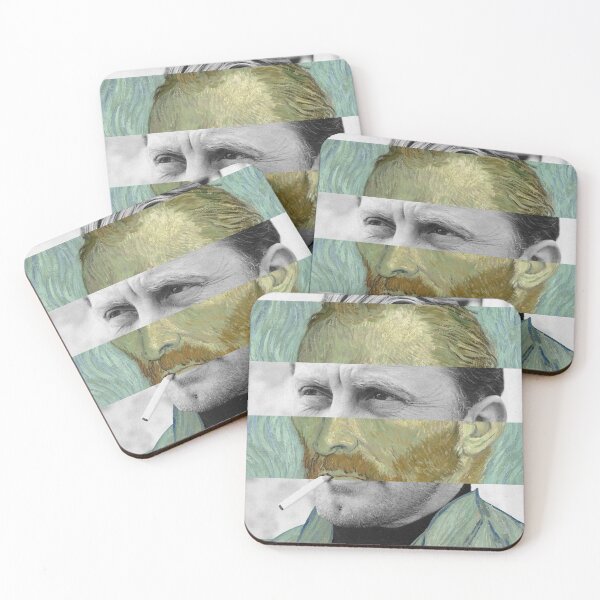 Item preview, Self Portrait by Vincent Van Gogh and Kirk Douglas  designed and sold by LT Graphic Art.