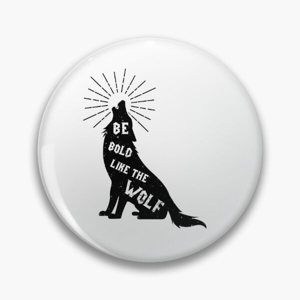 Item preview, Be Bold Like Wolf - Howling Wolf designed and sold by aMortalArtist.