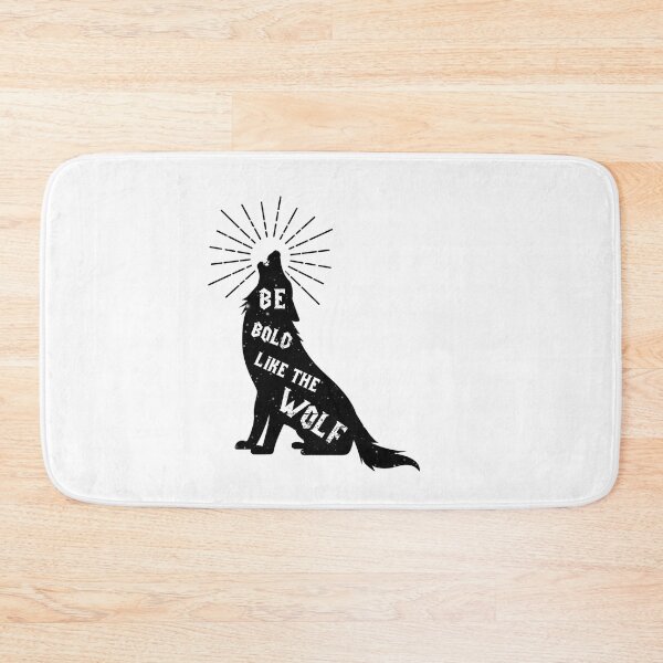Item preview, Be Bold Like Wolf - Howling Wolf designed and sold by aMortalArtist.