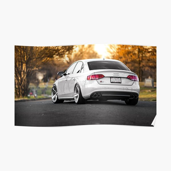 Art Print Car RENDER AUDI TT - POSTER A4 A3 A2 sizes
