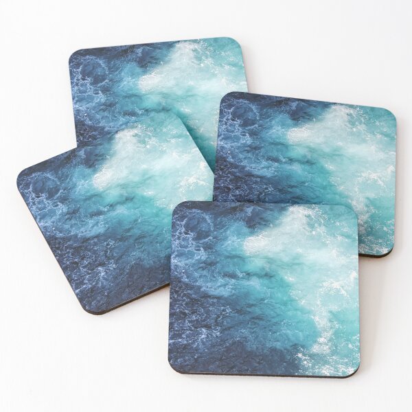 Item preview, Portuguese Blue Marble Ocean Waves Sagres designed and sold by NelBo.