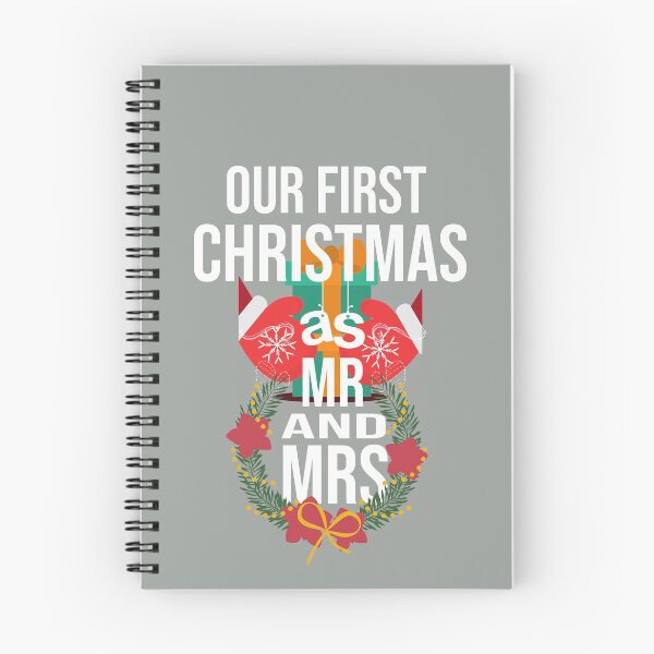 Item preview, Our First Christmas AS Mr. And Mrs. Design designed and sold by BoBiBi Designs.