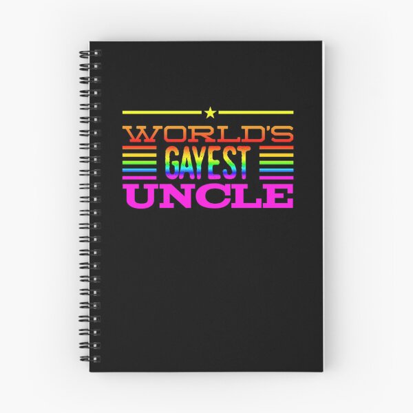 Item preview, Worlds Gayest Uncle, Gay Uncle Gift designed and sold by Mandala108.