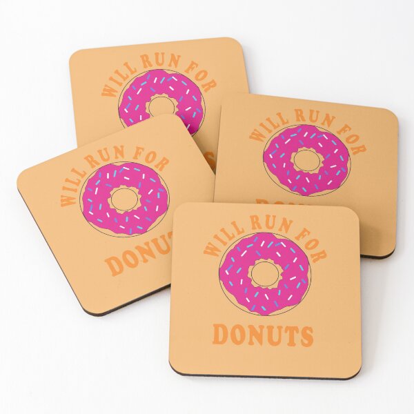 Item preview, Will Run for Donuts designed and sold by Adel Qasem.